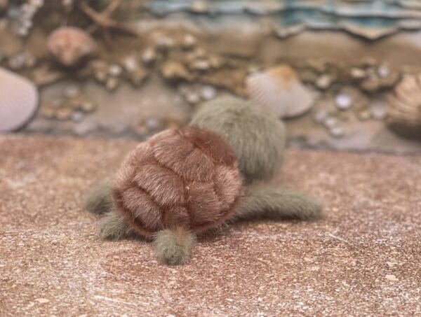Bärino Schildkröte  Sarina  9 cm Künstlerbär – Bild 3