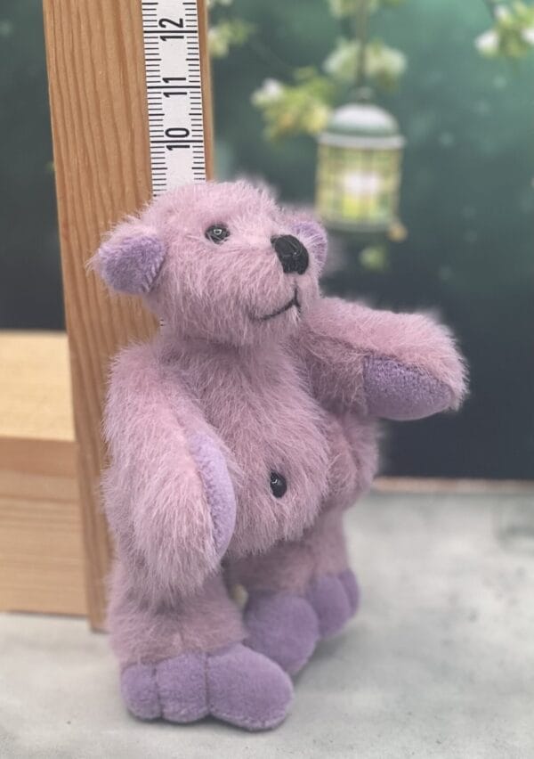 Bärino Bär Blackberry 9 cm Künstlerbär – Bild 7
