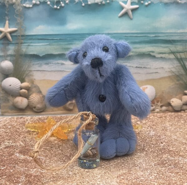 Bärino Bär Cyprian  9 cm Künstlerbär – Bild 7