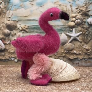 Bärino Flamingo Wingo  9 cm Künstlerbär