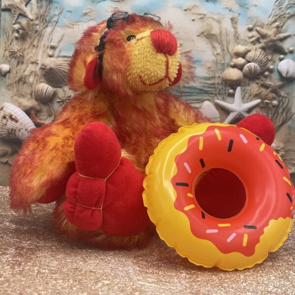 Bärino Bär Rudi 16 cm Künstlerbär – Bild 4
