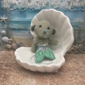 Bärino Bärjungfrau Oceana 9 cm Künstlerbär