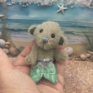Bärino Bärjungfrau Oceana 9 cm Künstlerbär