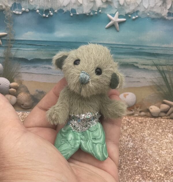 Bärino Bärjungfrau Oceana 9 cm Künstlerbär
