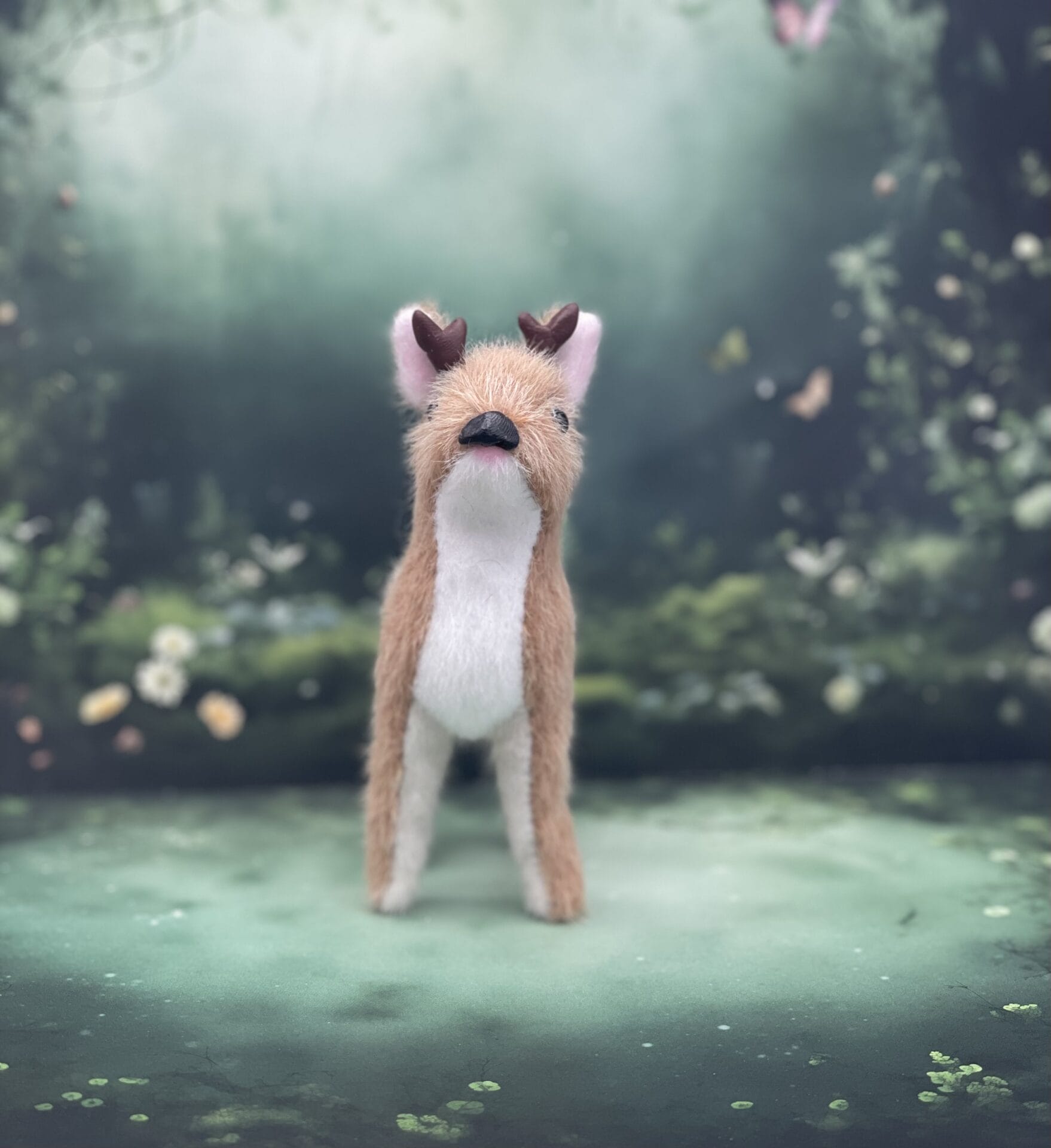 Bärino Rehkitz Fawn 11 cm Künstlerbär – Bild 6