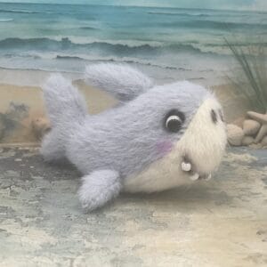 Bärino Hai HAIko 10×5  cm Künstlerbär