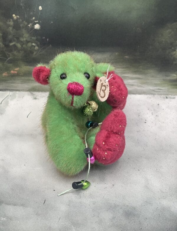 Bärino Bär Tomte 9 cm Künstlerbär – Bild 4