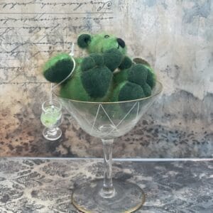 Bärino Bär Absinth 9 cm Künstlerbär