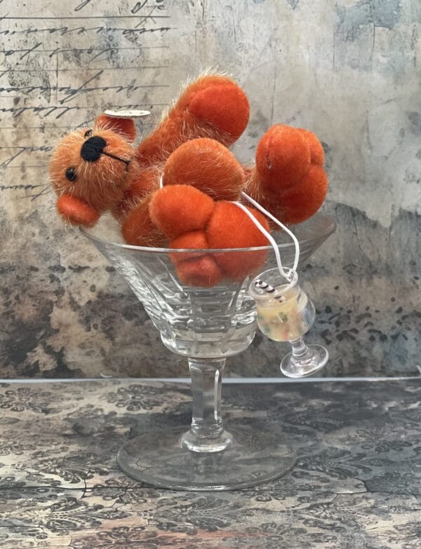 Bärino Bär Tequila 9 cm Künstlerbär – Bild 2
