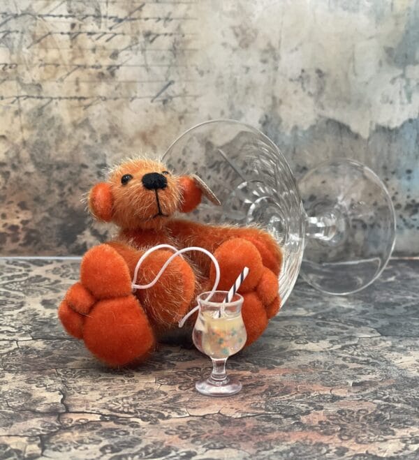 Bärino Bär Tequila 9 cm Künstlerbär – Bild 4