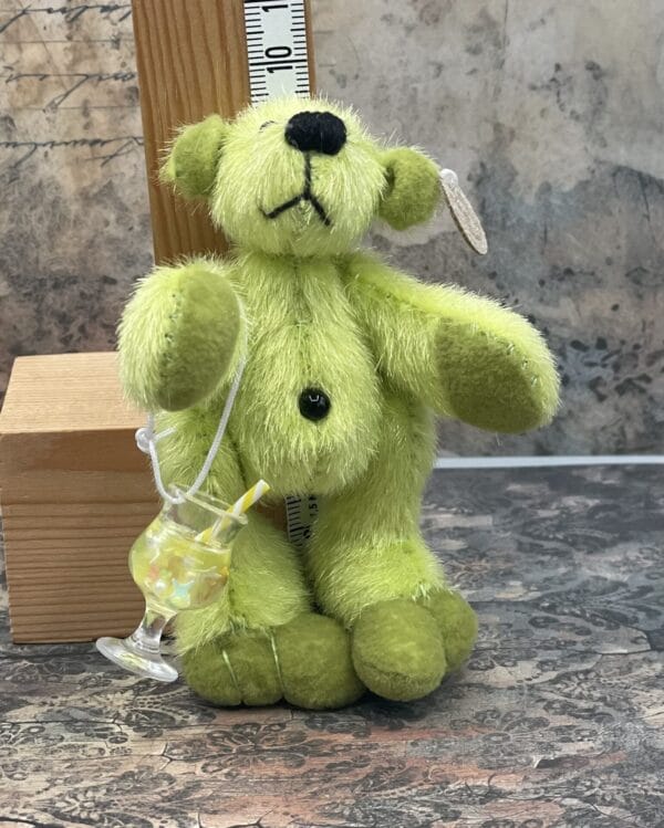 Bärino Bär Mojito 9 cm Künstlerbär – Bild 2