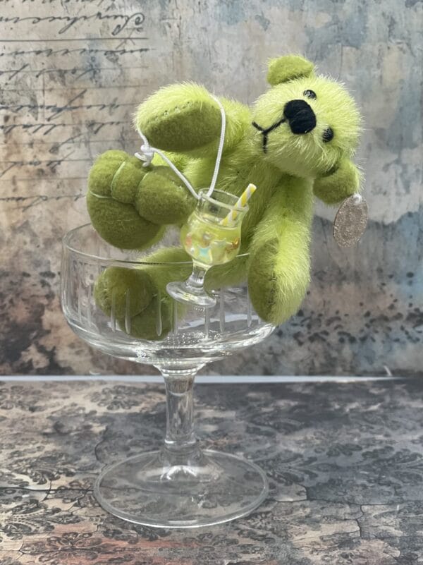 Bärino Bär Mojito 9 cm Künstlerbär – Bild 4