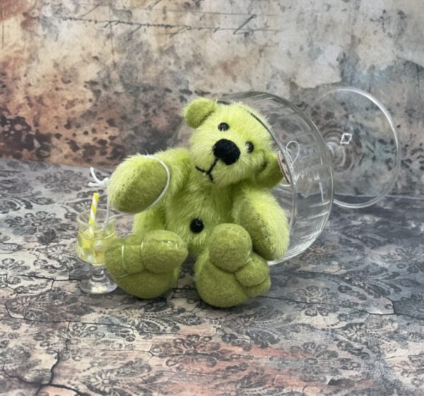 Bärino Bär Mojito 9 cm Künstlerbär – Bild 6