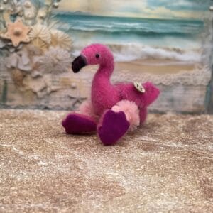Bärino Flamingo Cingo  9 cm Künstlerbär