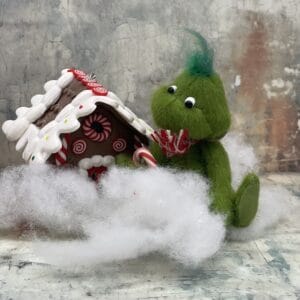 Bärino Grinch 9 cm Künstlerbär