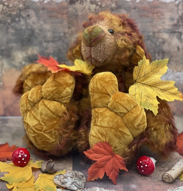 Bärino Bär Autumn 32 cm Künstlerbär – Bild 3