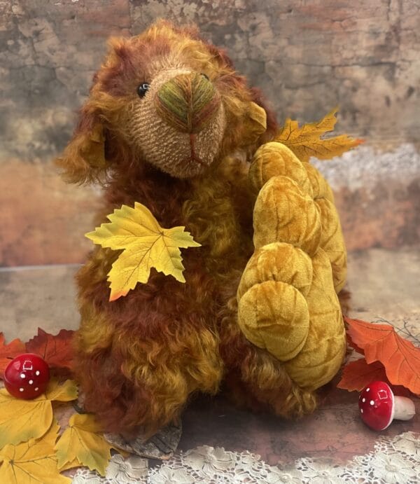 Bärino Bär Autumn 32 cm Künstlerbär – Bild 4