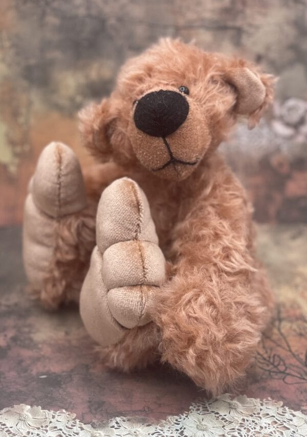 Bärino Bär Rhoda 24 cm Künstlerbär – Bild 5