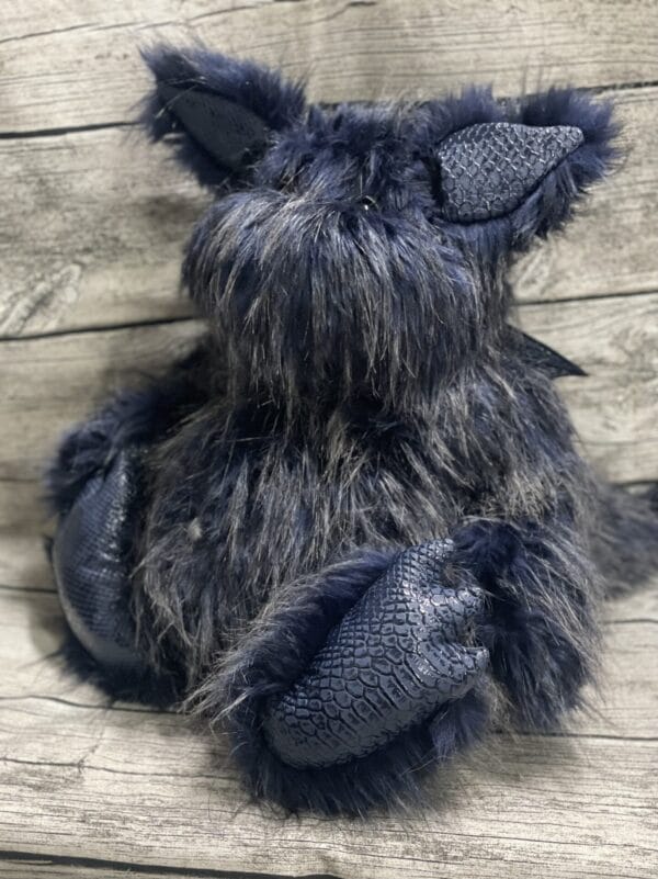 Bärino Drache Stardust 44 cm Künstlerbär – Bild 2