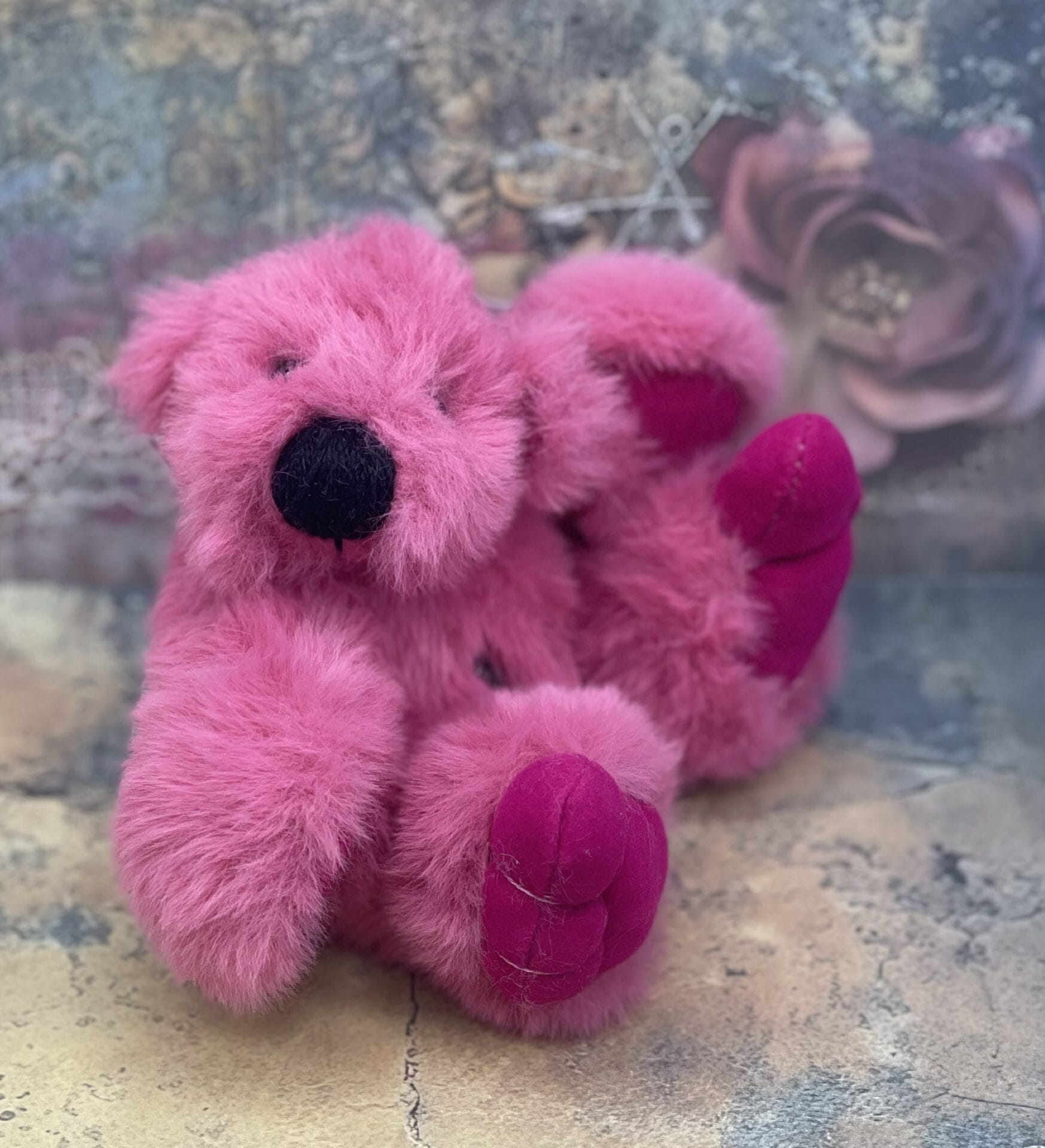 Bärino Bär Pompom 13 cm Künstlerbär – Bild 4