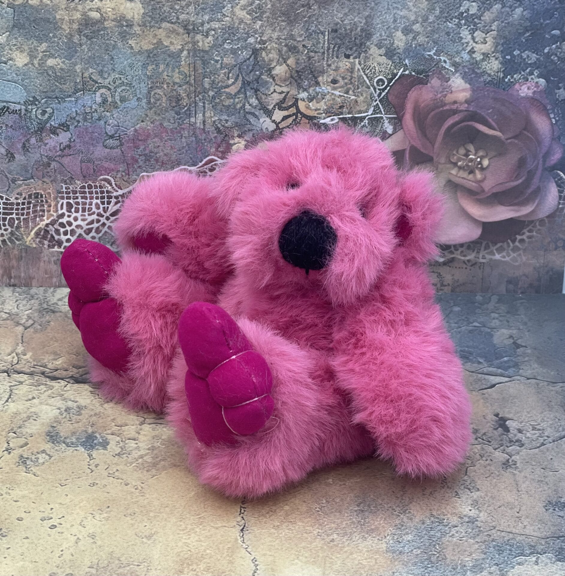 Bärino Bär Pompom 13 cm Künstlerbär – Bild 5