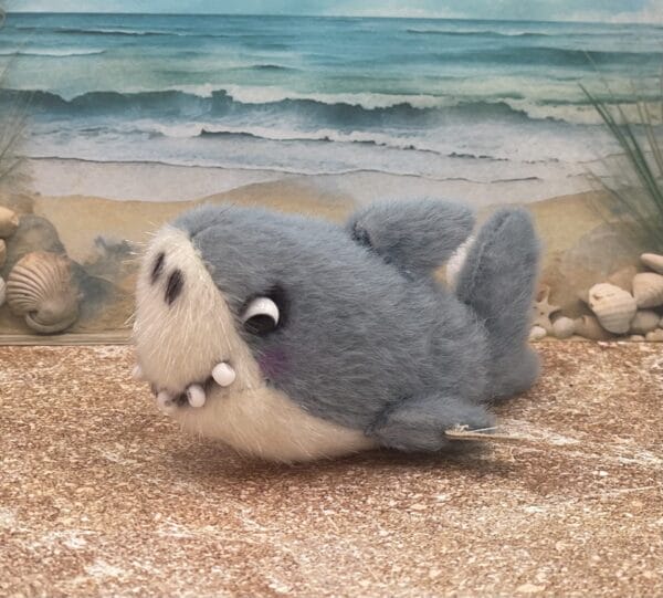 Bärino Hai HAInz 10x5  cm Künstlerbär