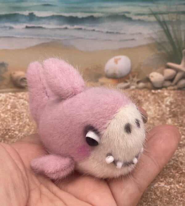 Bärino Hai HAIdi 10x5  cm Künstlerbär – Bild 5