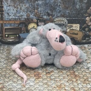 Bärino Ratte Rudger 9 cm Künstlerbär