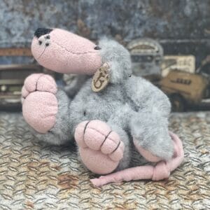 Bärino Ratte Rudger 9 cm Künstlerbär