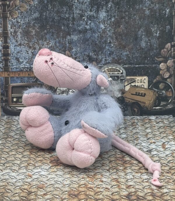 Bärino Ratte Rudi 9 cm Künstlerbär