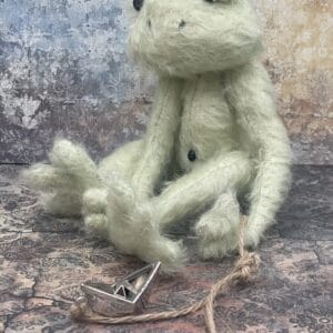 Bärino Frosch Fito 19 cm Künstlerbär