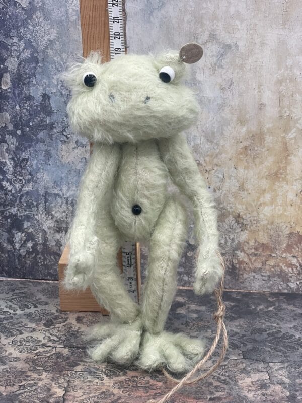 Bärino Frosch Fito 19 cm Künstlerbär – Bild 7