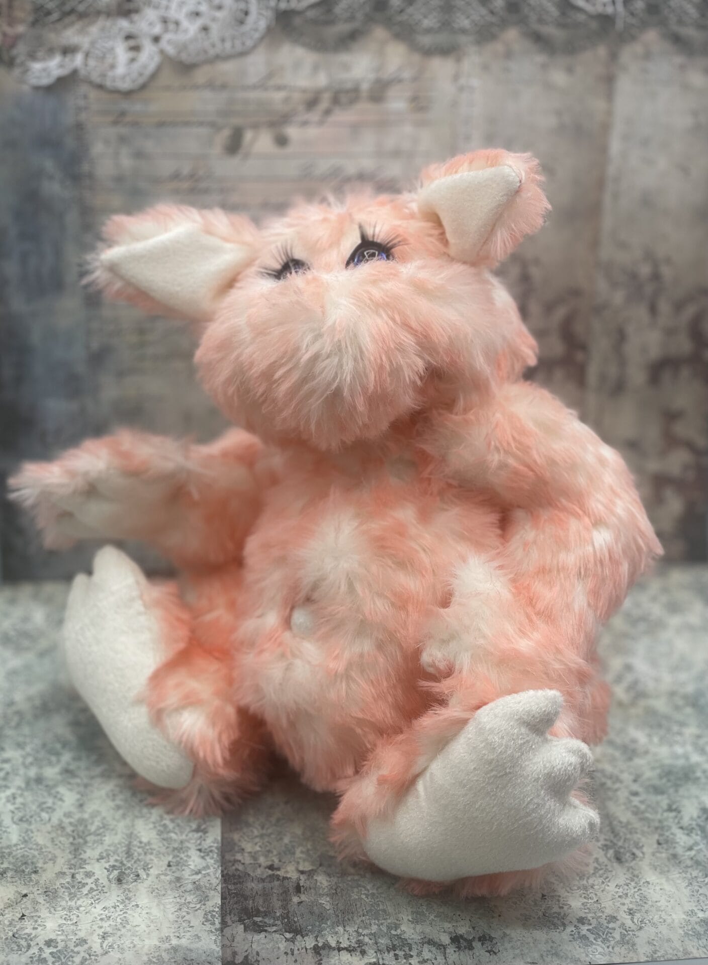 Bärino Drache Rosalinde 30 cm Künstlerbär – Bild 5