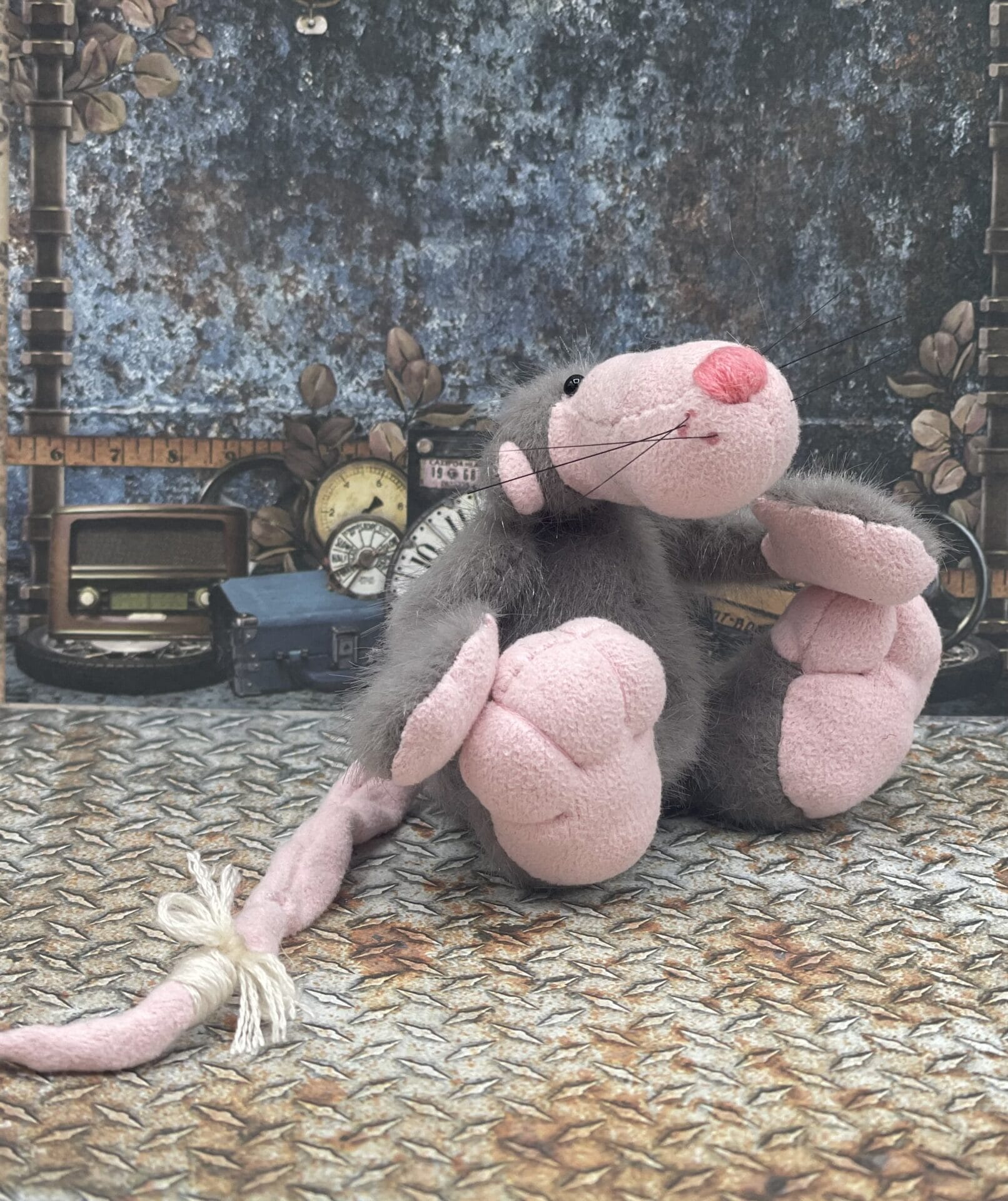 Bärino Ratte Romee 9 cm Künstlerbär