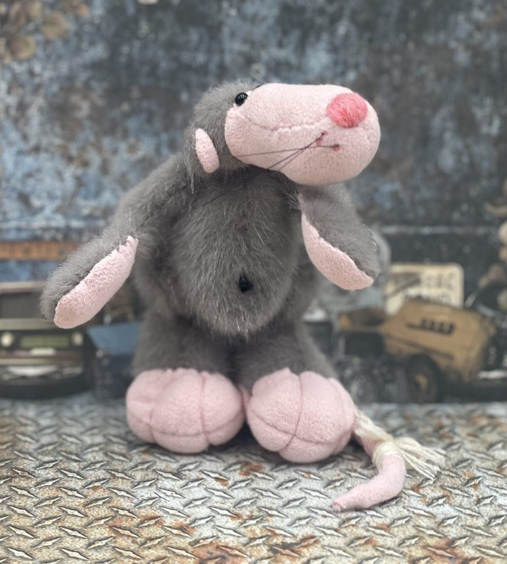 Bärino Ratte Romee 9 cm Künstlerbär – Bild 6