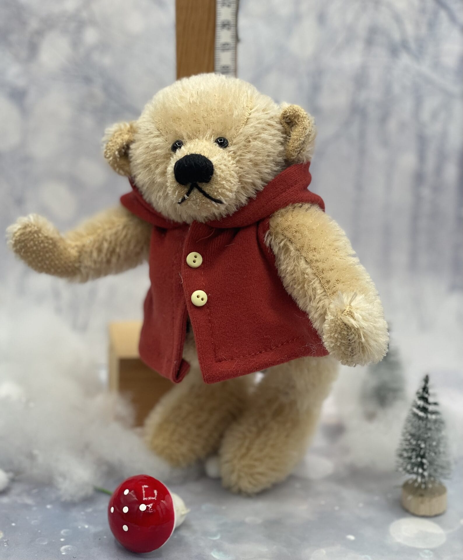 Bärino Bär Snorre 18 cm Künstlerbär – Bild 2