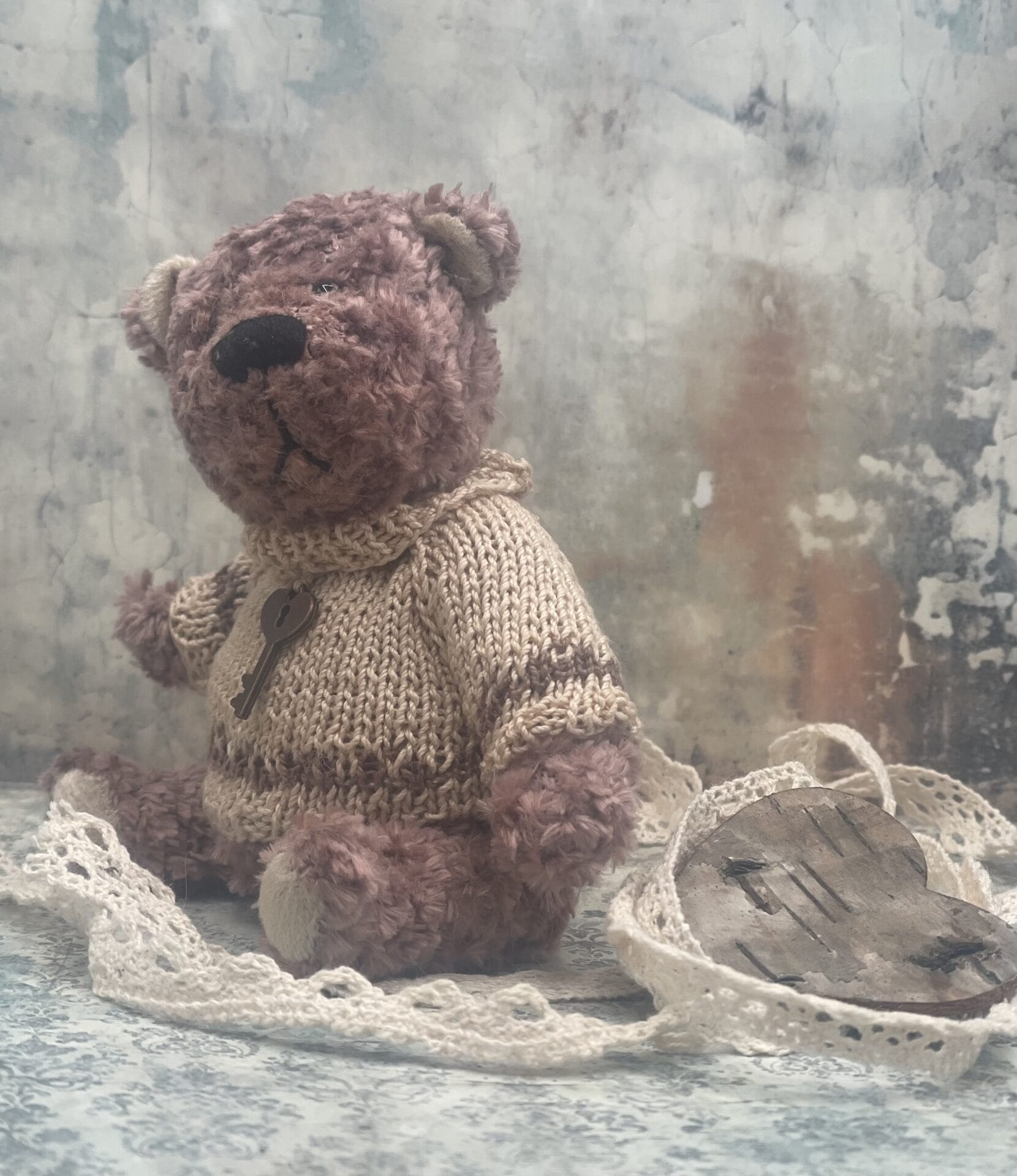 Bärino Bär Kasimir 13 cm Künstlerbär – Bild 2