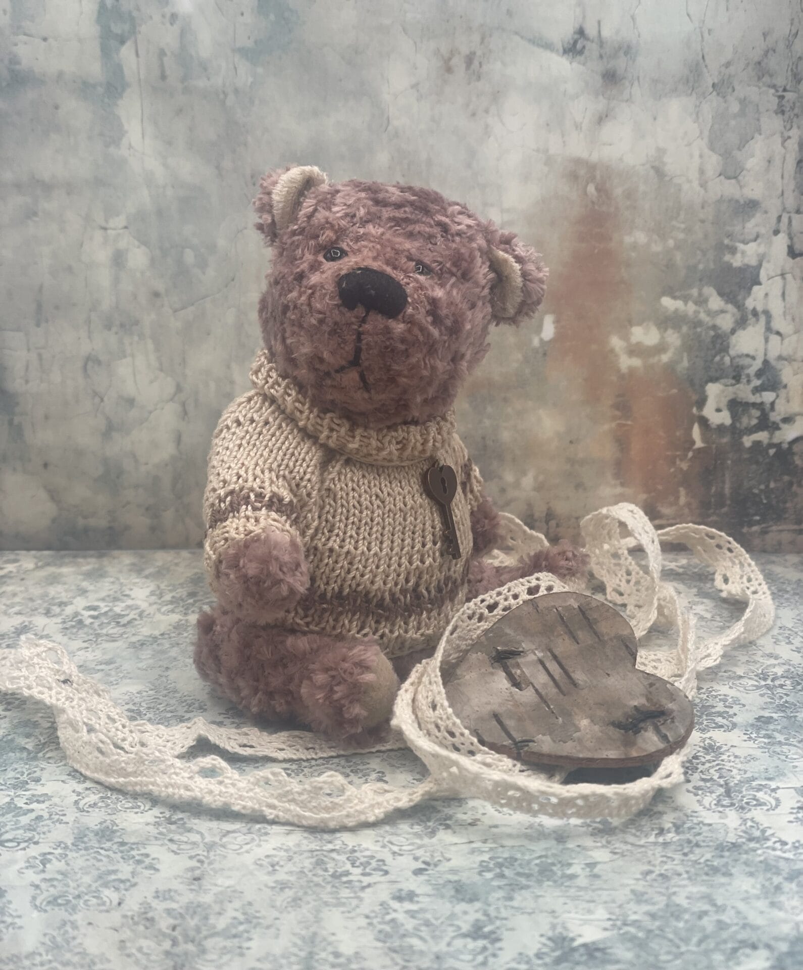 Bärino Bär Kasimir 13 cm Künstlerbär