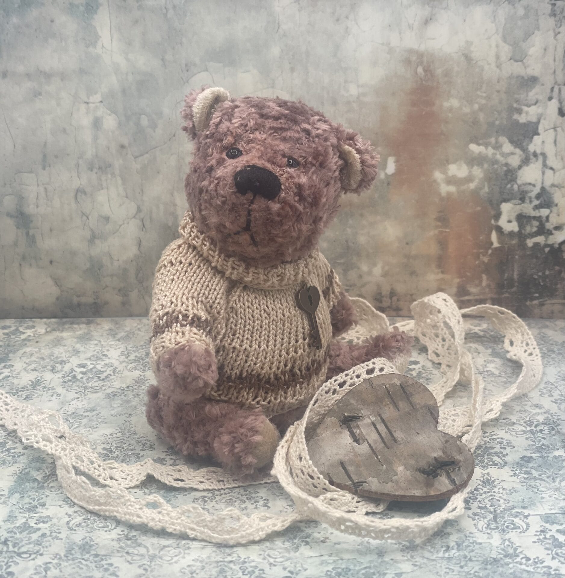 Bärino Bär Kasimir 13 cm Künstlerbär – Bild 4