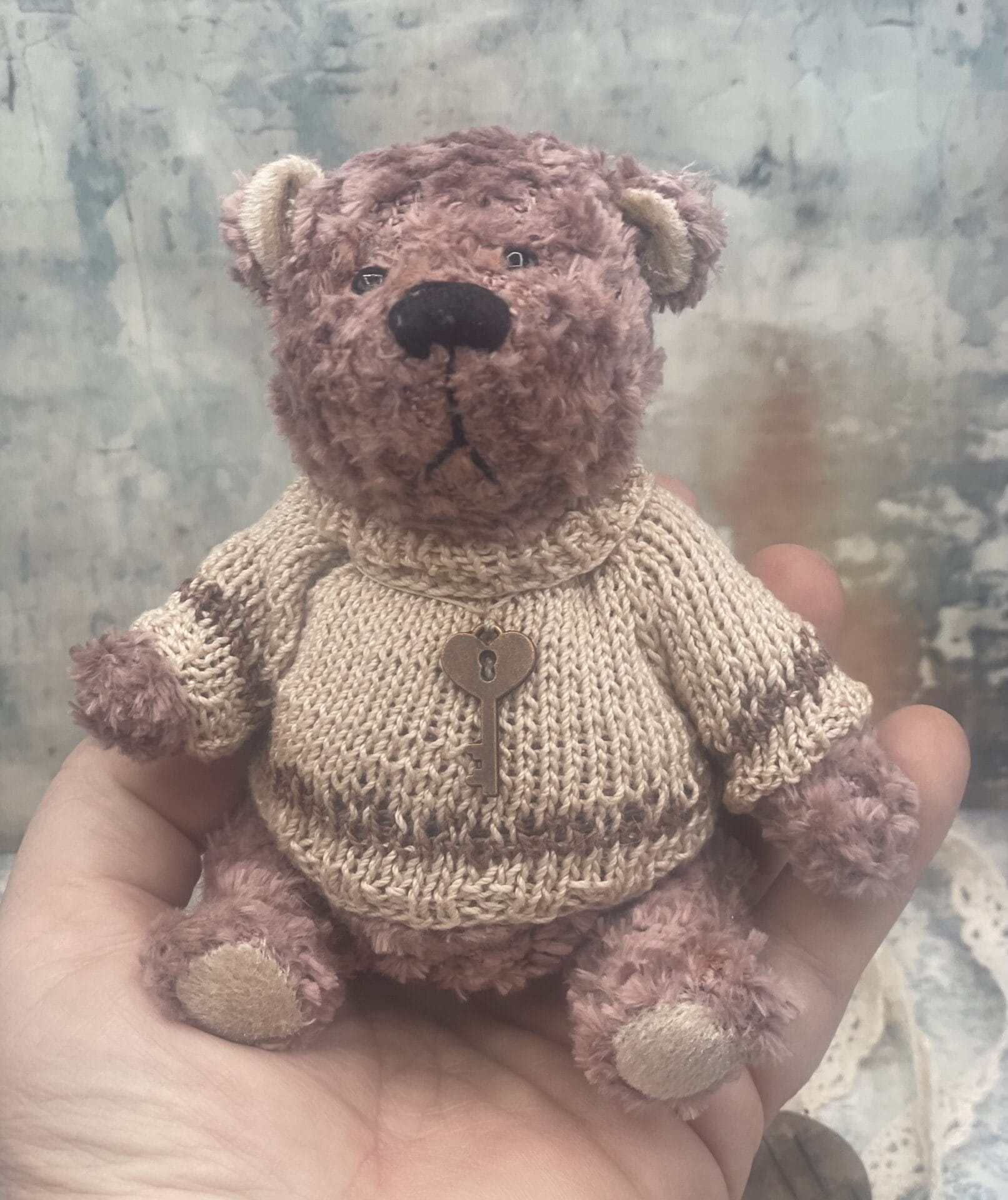 Bärino Bär Kasimir 13 cm Künstlerbär – Bild 5