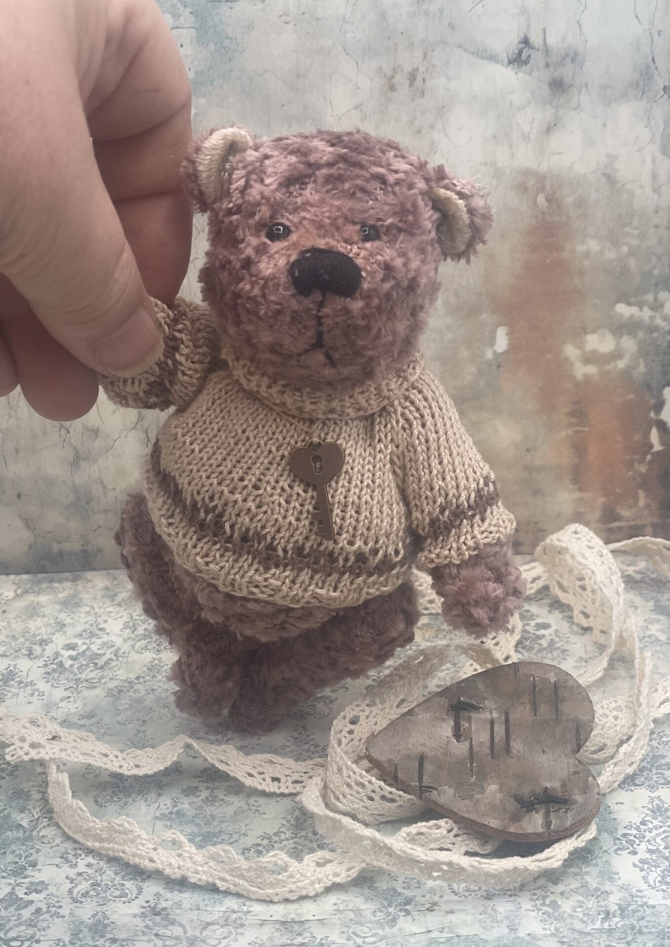 Bärino Bär Kasimir 13 cm Künstlerbär – Bild 6