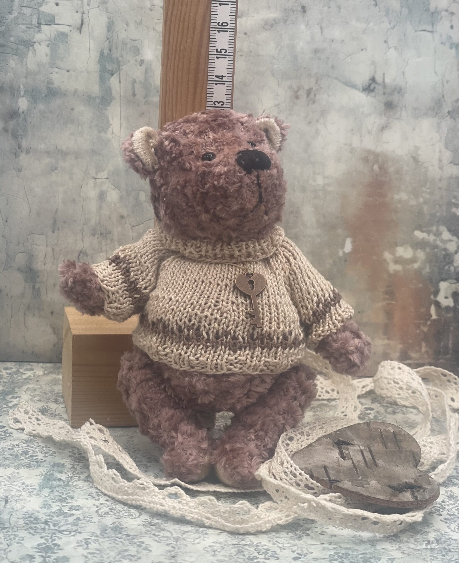 Bärino Bär Kasimir 13 cm Künstlerbär – Bild 8