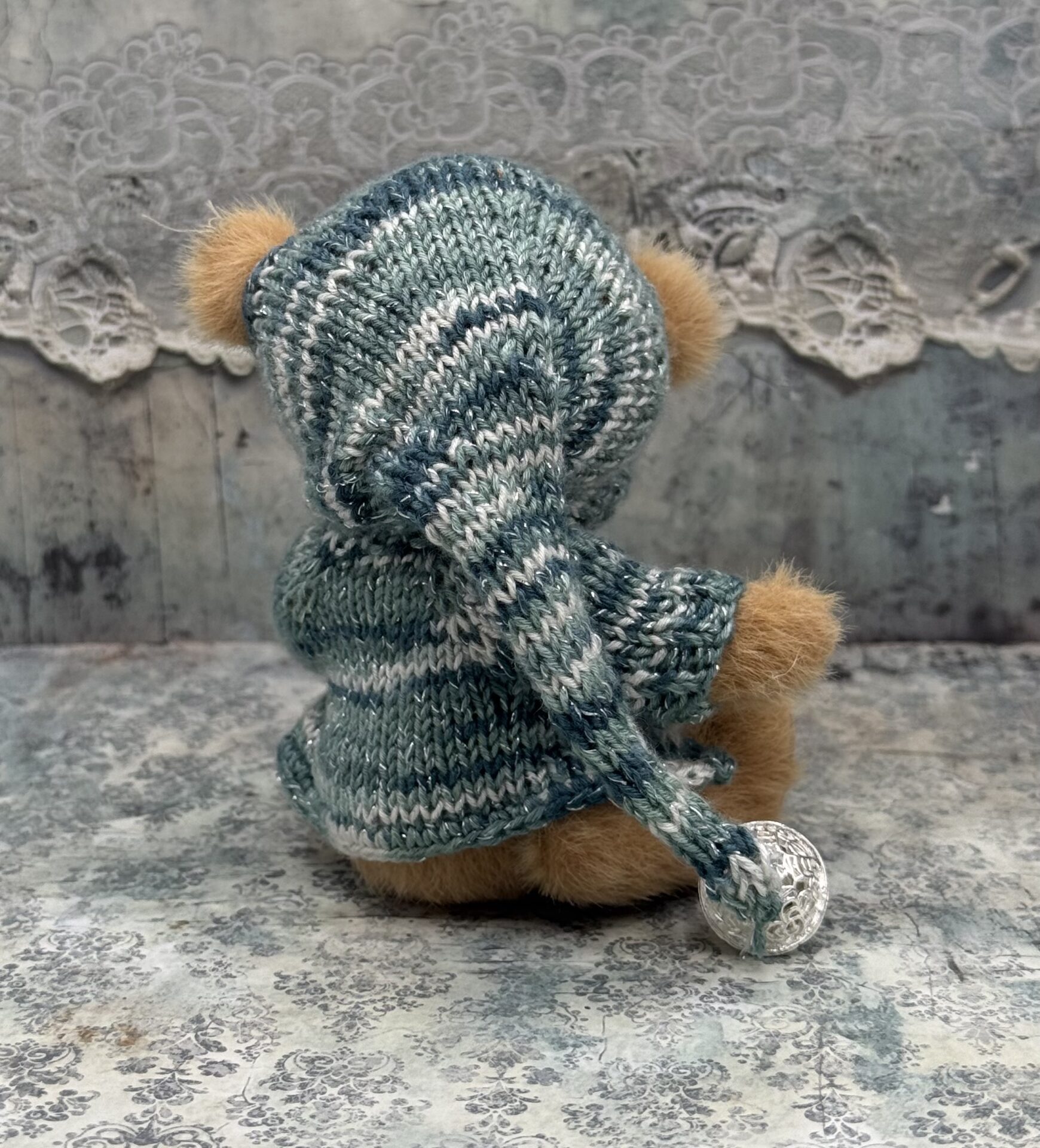 Bärino Bär Cole 13 cm Künstlerbär – Bild 6
