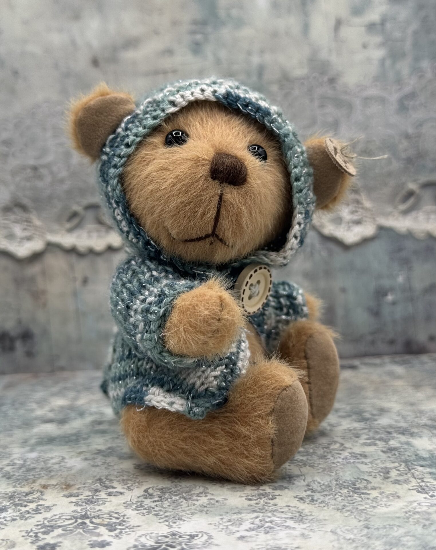 Bärino Bär Cole 13 cm Künstlerbär – Bild 7