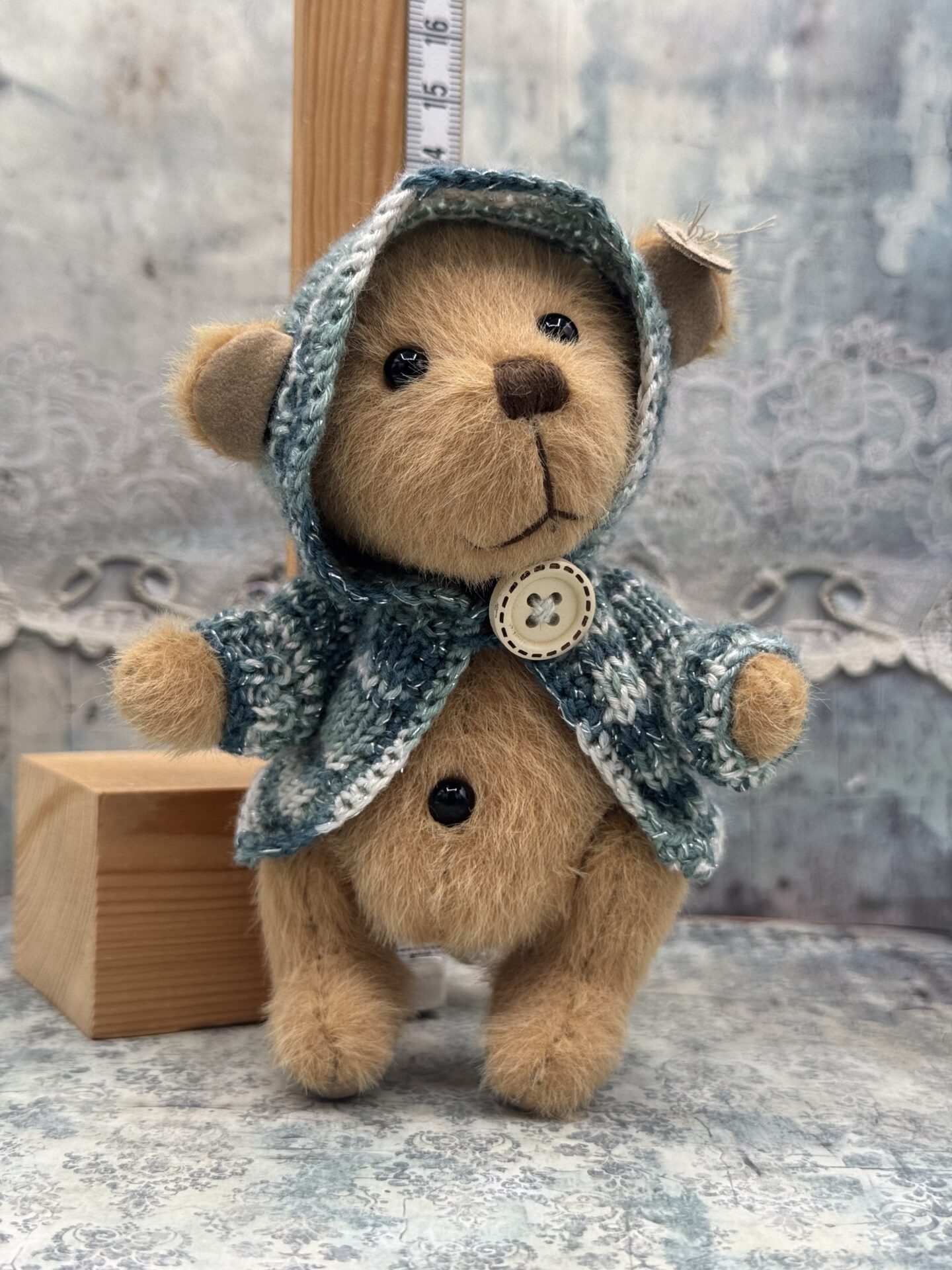 Bärino Bär Cole 13 cm Künstlerbär – Bild 10