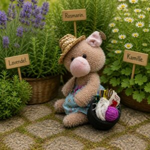 Bärino Schweinchen Isabella 13 cm Künstlerbär