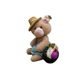 Bärino Schweinchen Isabella 13 cm Künstlerbär