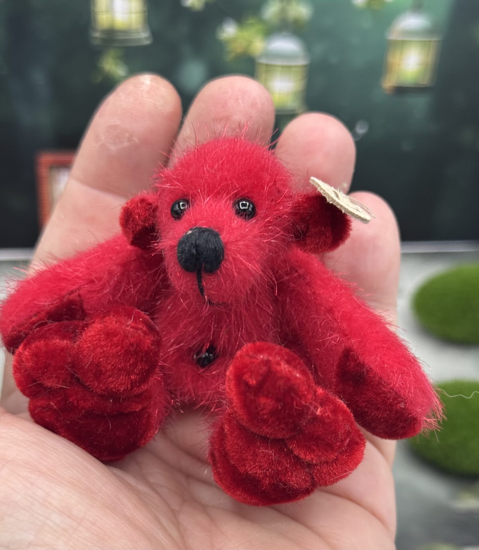 Bärino Bär Cherry 9 cm Künstlerbär – Bild 9