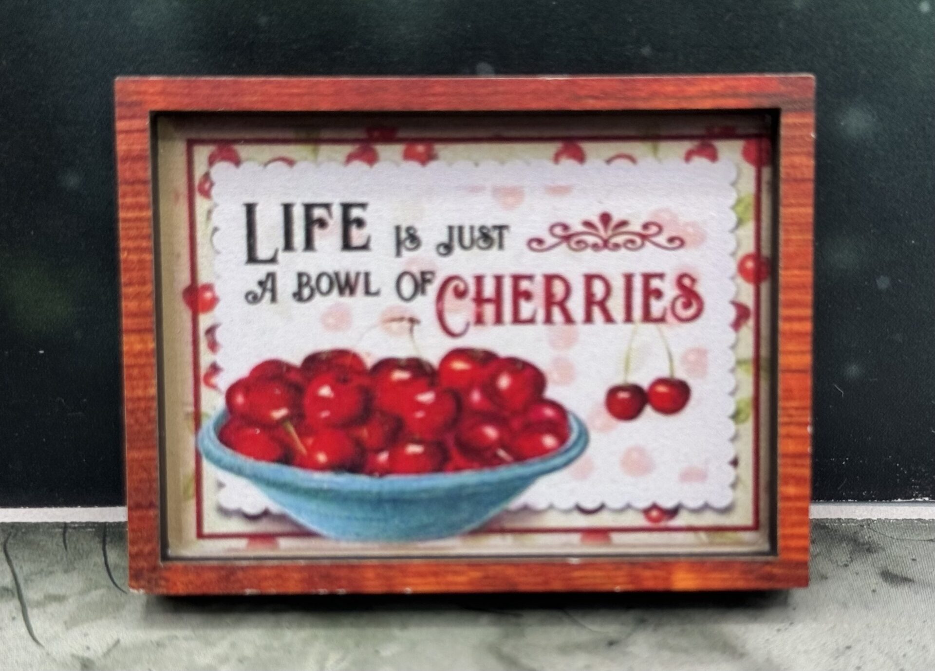 Bärino Bär Cherry 9 cm Künstlerbär – Bild 10
