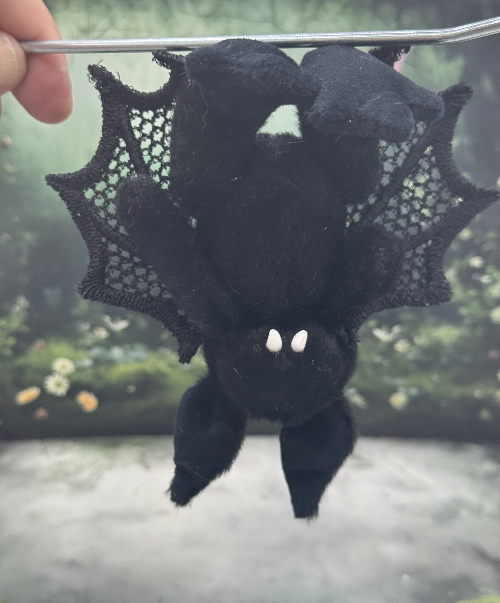 Bärino Fledermaus Amos 14 cm Künstlerbär – Bild 8